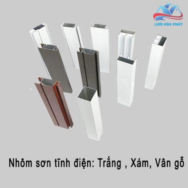 Công nghệ xử lý bề mặt và bảng màu khung nhôm hiện nay