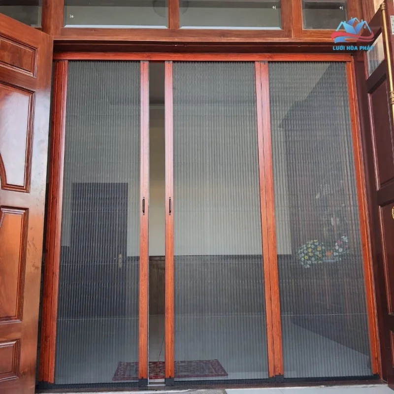 Cửa lưới chống muỗi dạng xếp DX 04 Cửa lưới chống muỗi dạng xếp DX 04