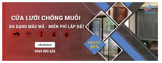 Đơn vị lắp đặt cửa lưới chống muỗi Tiền Giang giá rẻ có thiết kế đẹp nhất