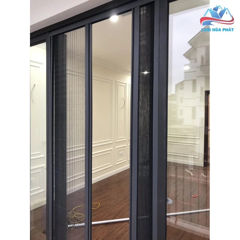 Cửa lưới chống muỗi dạng xếp DX 01