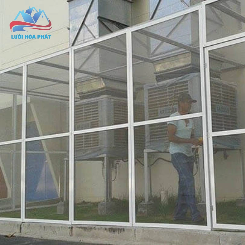 giá lưới chống muỗi inox 