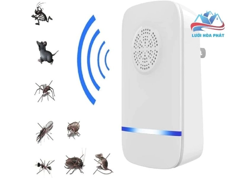 máy đuổi muỗi sóng siêu âm