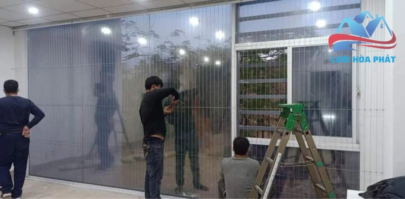 Kích thước và vị trí lắp đặt lưới an toàn cửa sổ