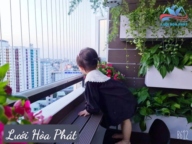 Lưới Hòa Phát: Đơn vị chuyên cung cấp và lắp đặt lưới an toàn chung cư uy tín