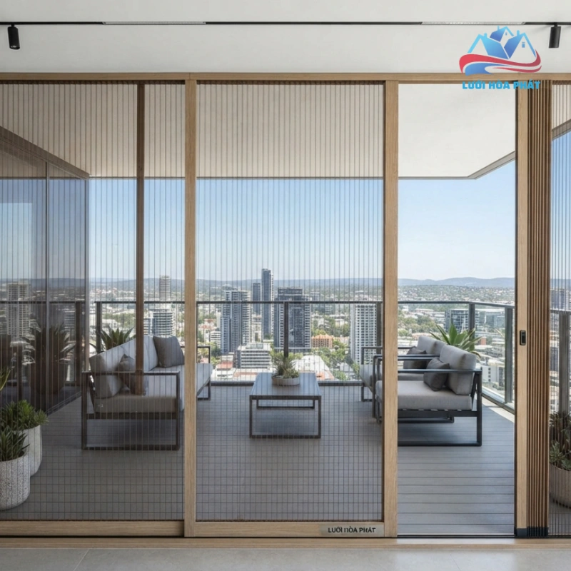 Cửa lưới chống muỗi tự cuốn TC 07 Cửa lưới chống muỗi tự cuốn TC 07