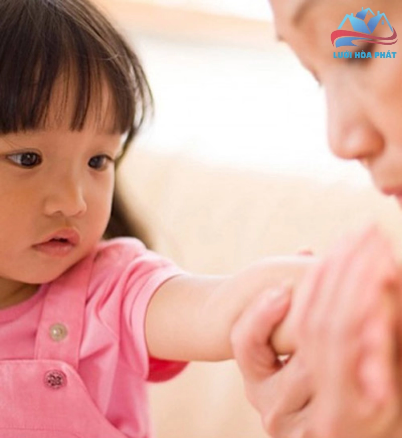 Vị trí cần tránh để không gây hại cho bé