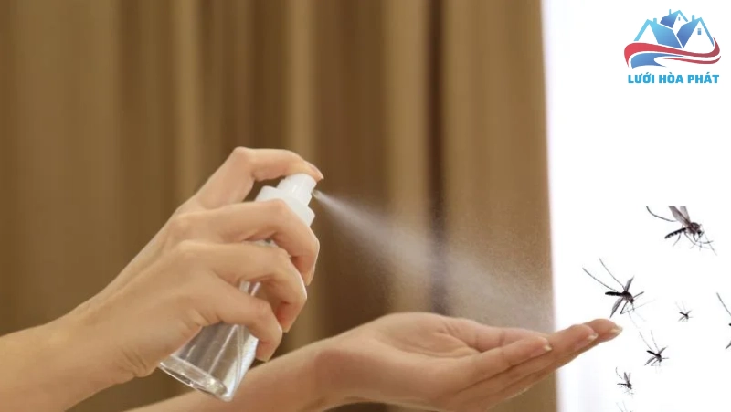 Hoạt chất hóa học trong xịt chống muỗi