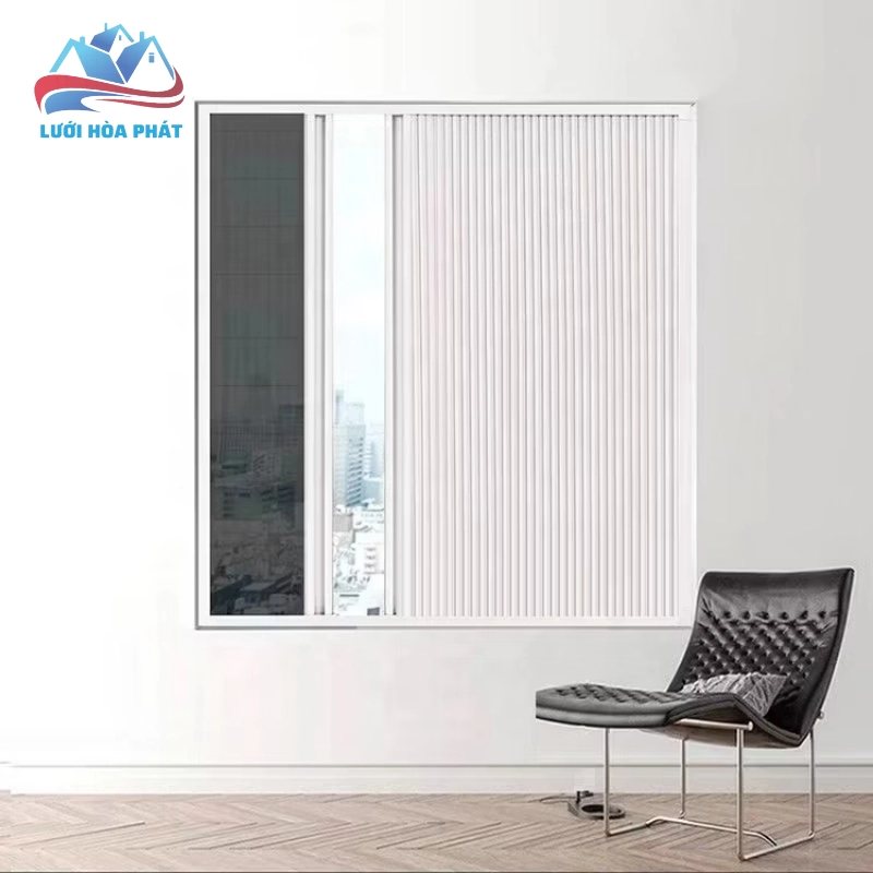 Rèm tổ ong tích hợp lưới chống muỗi