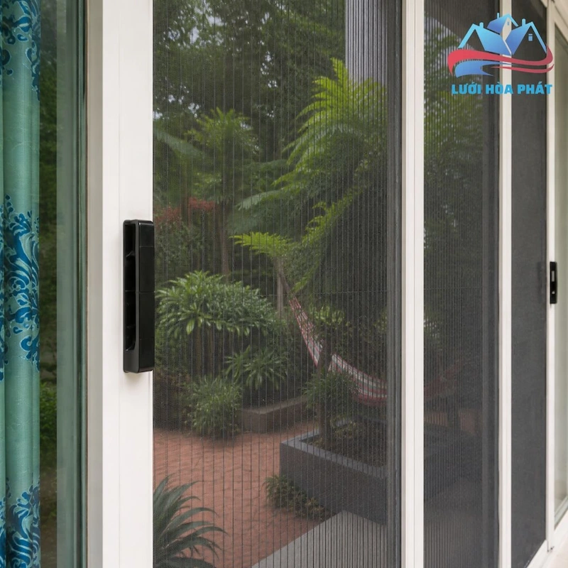 cửa chống muỗi dạng xếp mã DX 05 cửa chống muỗi dạng xếp mã DX 05