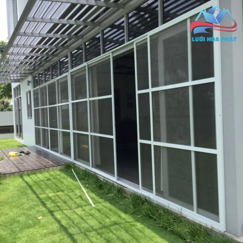 cửa lưới chống muỗi nhà xưởng
