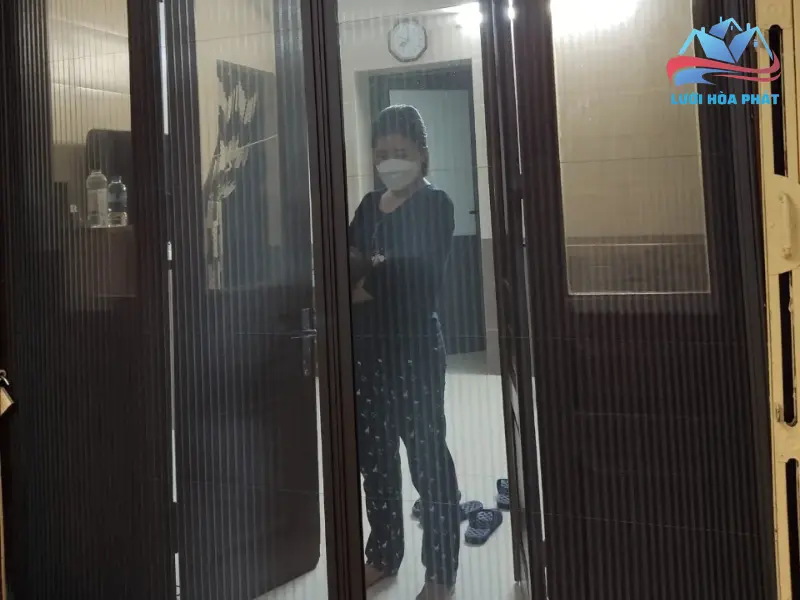 cửa lưới chống muỗi khu vực Hóc Môn
