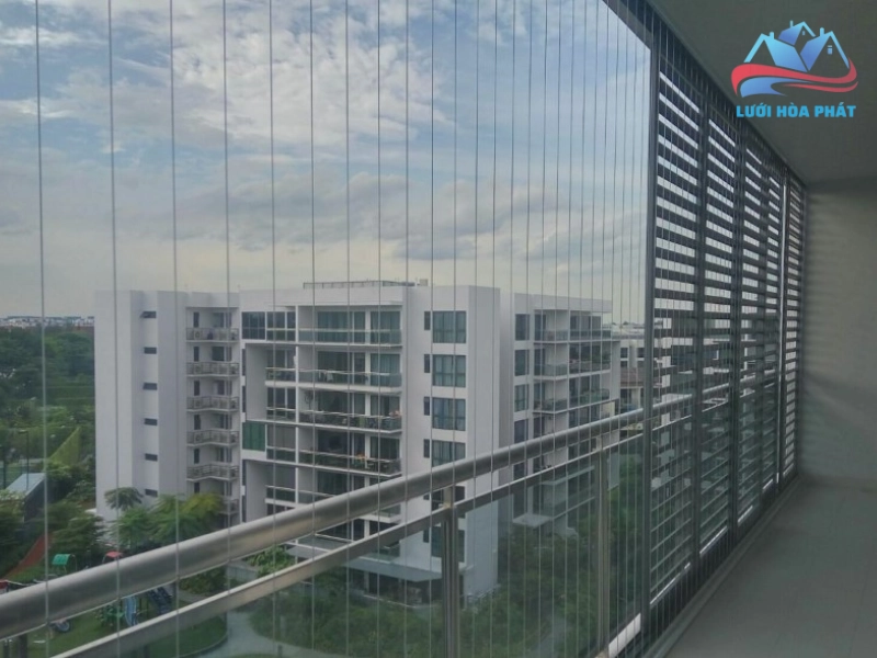 Lưới an toàn ban công chung cư: Giải pháp cho cuộc sống an toàn