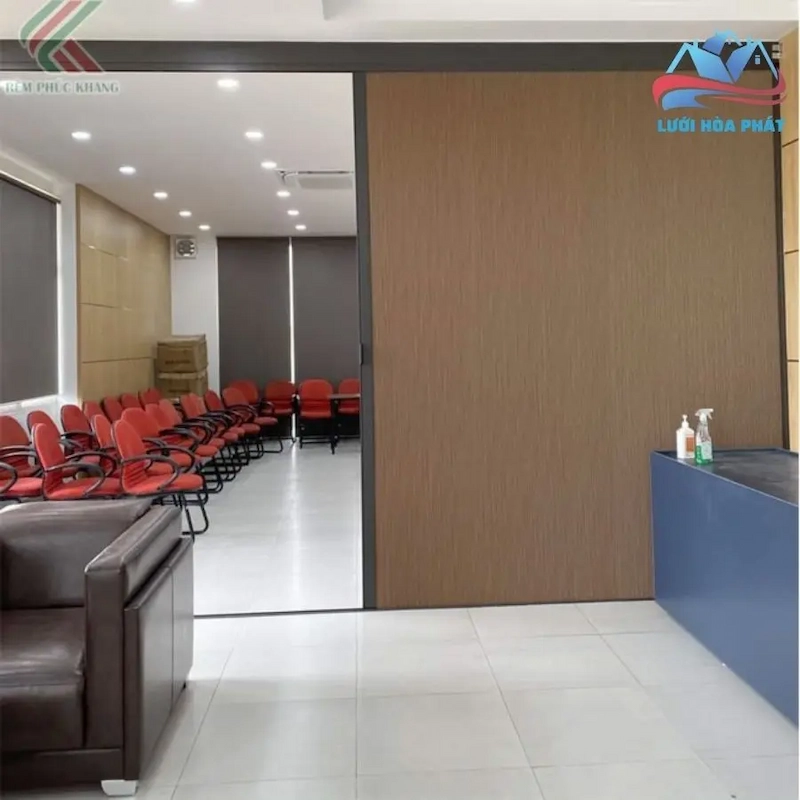 Cấu tạo chi tiết của vách ngăn rèm tổ ong