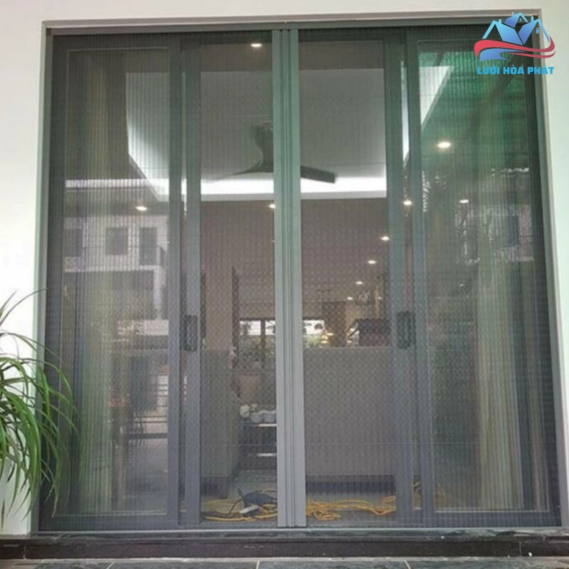 Cửa lưới chống muỗi dạng xếp DX 02