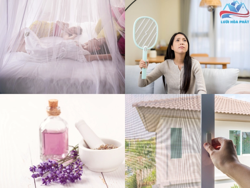 Xua đuổi muỗi bằng sả với kết hợp các biện pháp khác