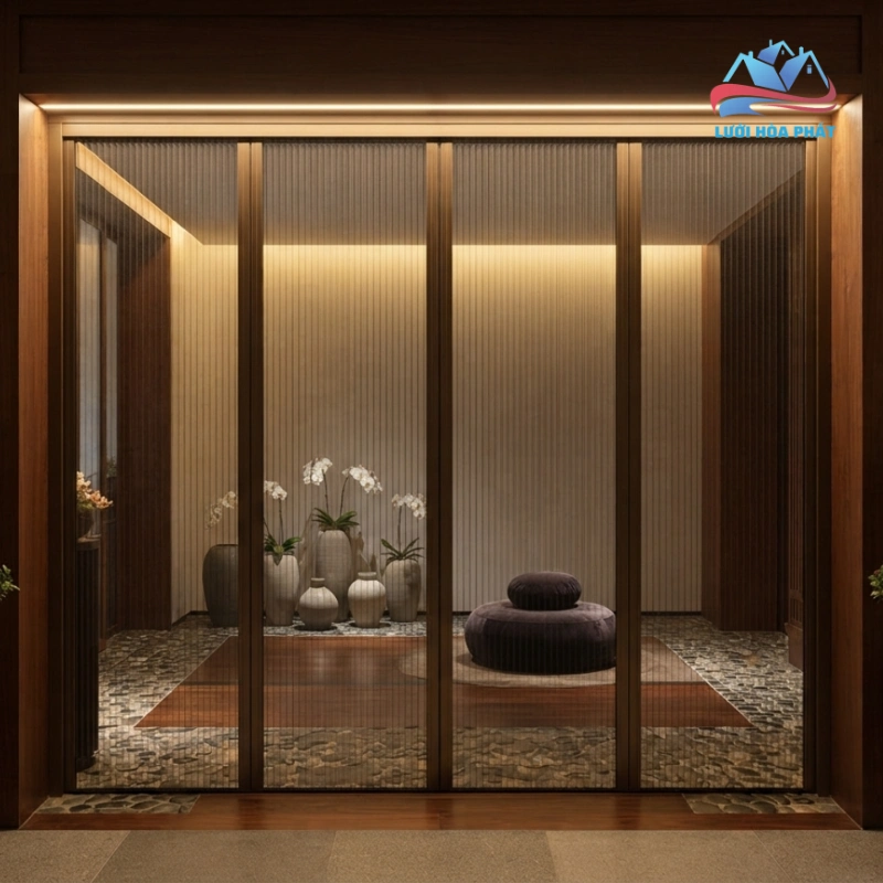 Cửa lưới chống muỗi tự cuốn TC 07 Cửa lưới chống muỗi tự cuốn TC 07