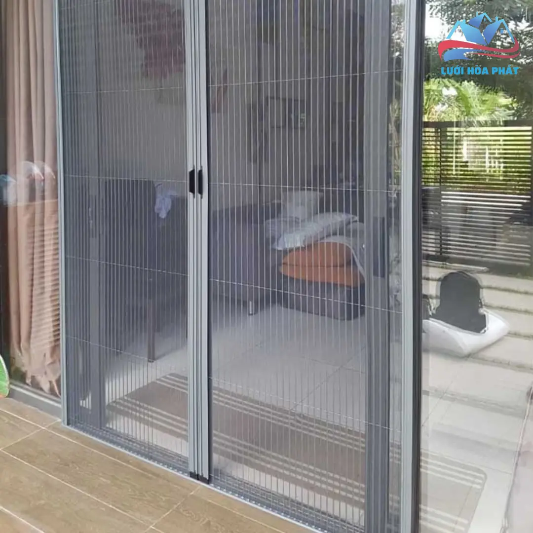mẫu cửa lưới chống muỗi ban công