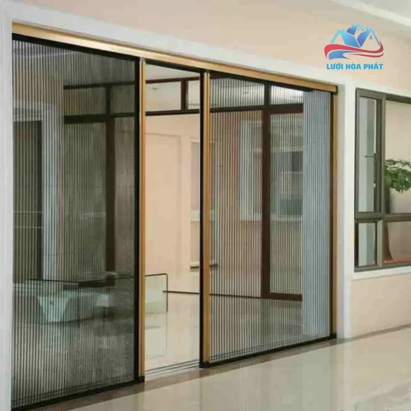 thi công cửa lưới chống muỗi