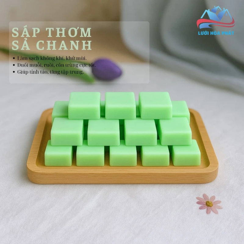 Một số ưu điểm của sáp thơm chống muỗi