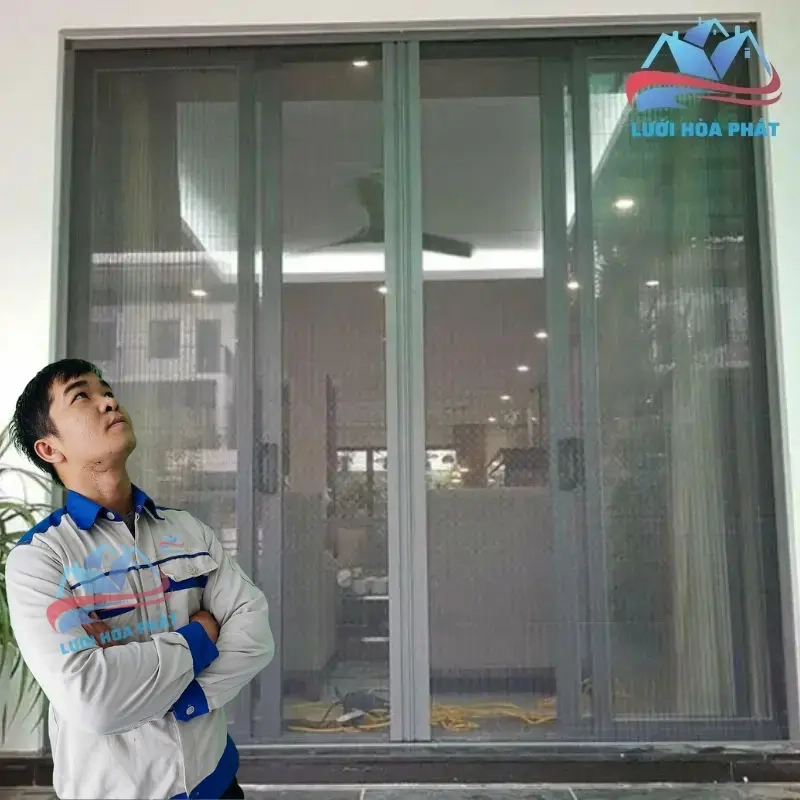 Cửa lưới chống muỗi dạng cố định 