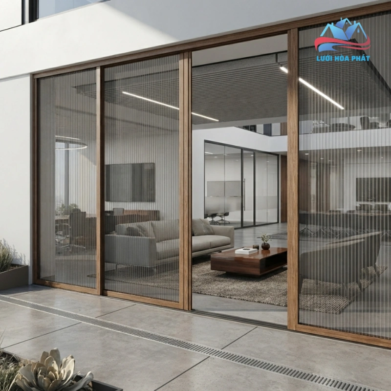 Cửa lưới chống muỗi tự cuốn TC 07 Cửa lưới chống muỗi tự cuốn TC 07