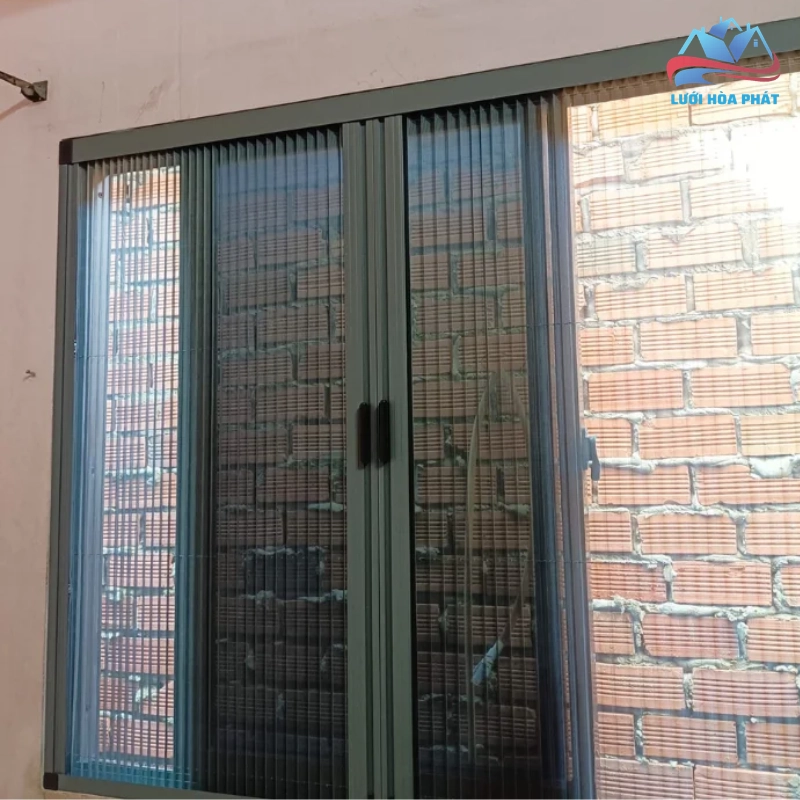 Cửa lưới chống muỗi dạng xếp DX 03
