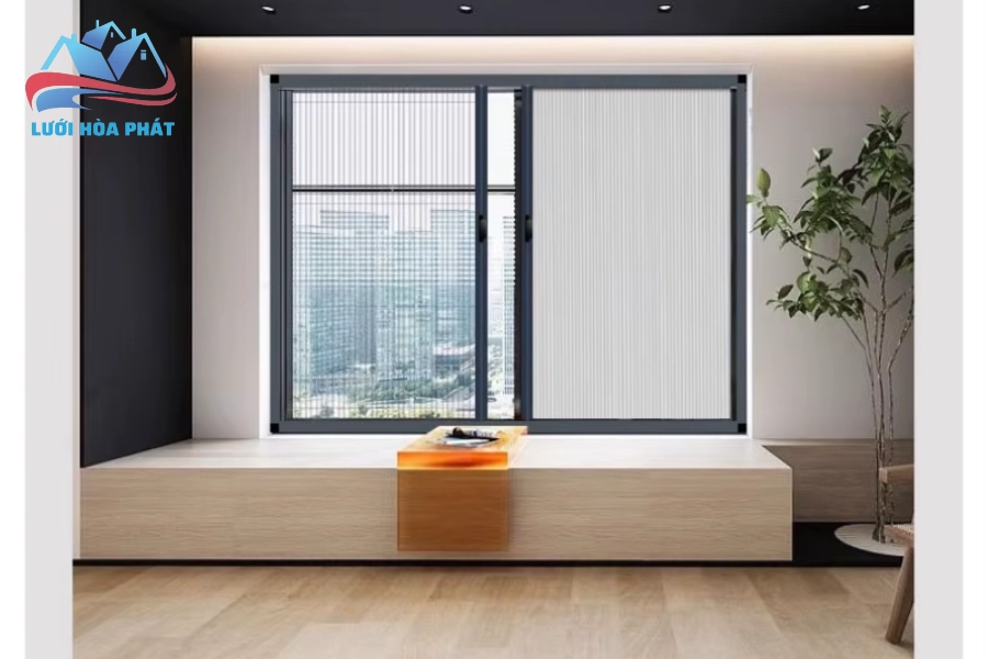 Cửa Lưới Chống Muỗi Kết Hợp Rèm Tổ Ong Giải Pháp 2 Trong 1 Đẳng Cấp