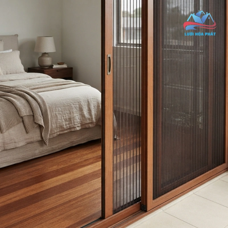 Lắp đặt cửa lưới chống muỗi tự cuốn TC 07 cho nhà trọ Lắp đặt cửa lưới chống muỗi tự cuốn TC 07 cho nhà trọ