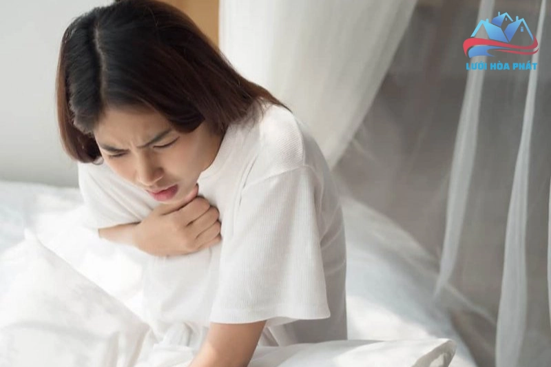 Tác động tới hô hấp