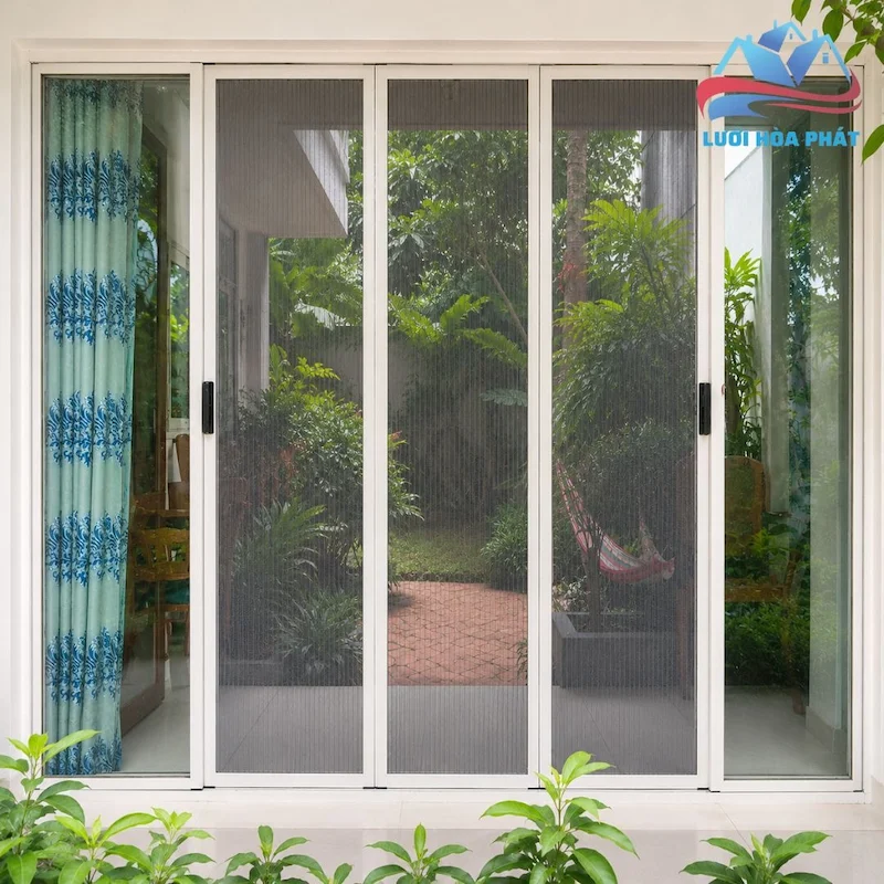 cửa lưới chống muỗi dạng xếp DX 05 cửa lưới chống muỗi dạng xếp DX 05