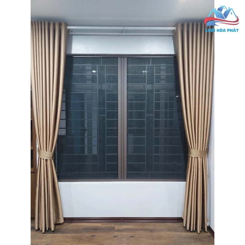 Cửa lưới chống muỗi dạng xếp DX 01