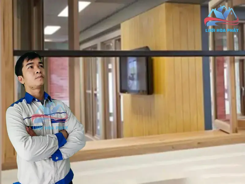 cửa lưới chống muỗi khu vực Hoàng Mai