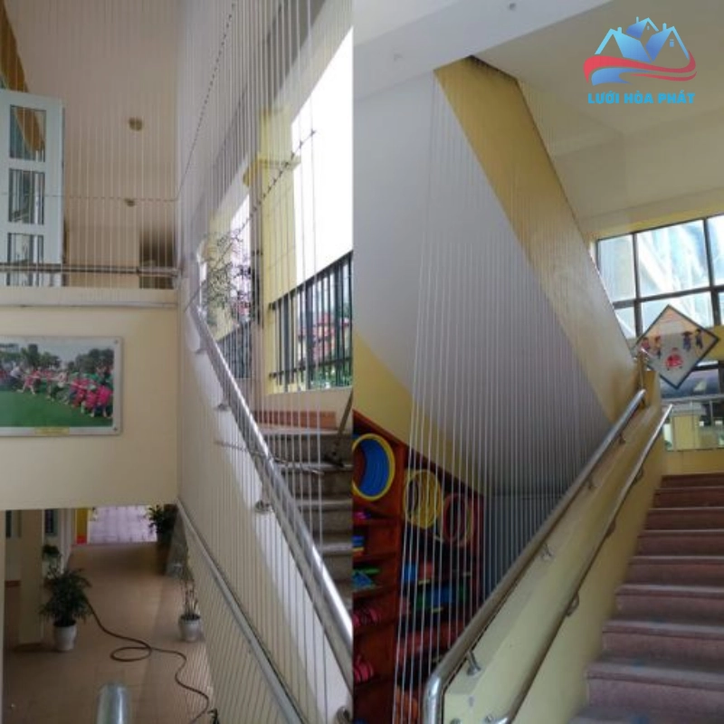 Xu hướng và công nghệ nổi bật của lưới cầu thang mẫu 2024