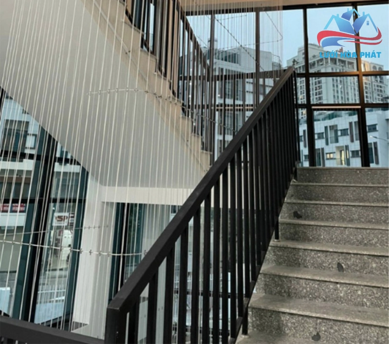 Lưới cáp inox bọc nhựa: Giải pháp bền vững và thẩm mỹ