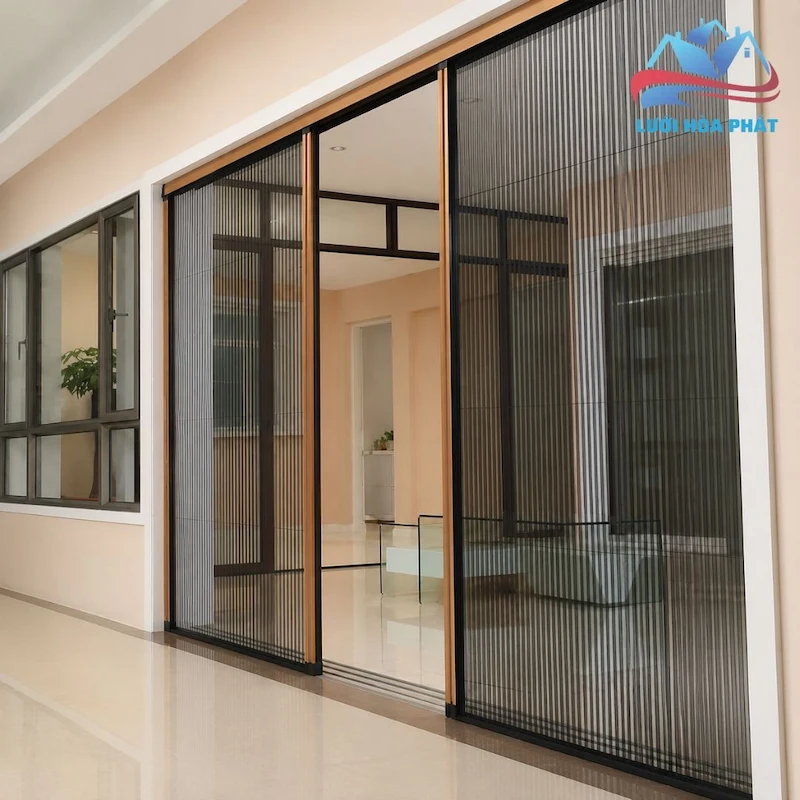 ưu điểm cửa chống muỗi dạng xếp gấp sợi thủy tinh