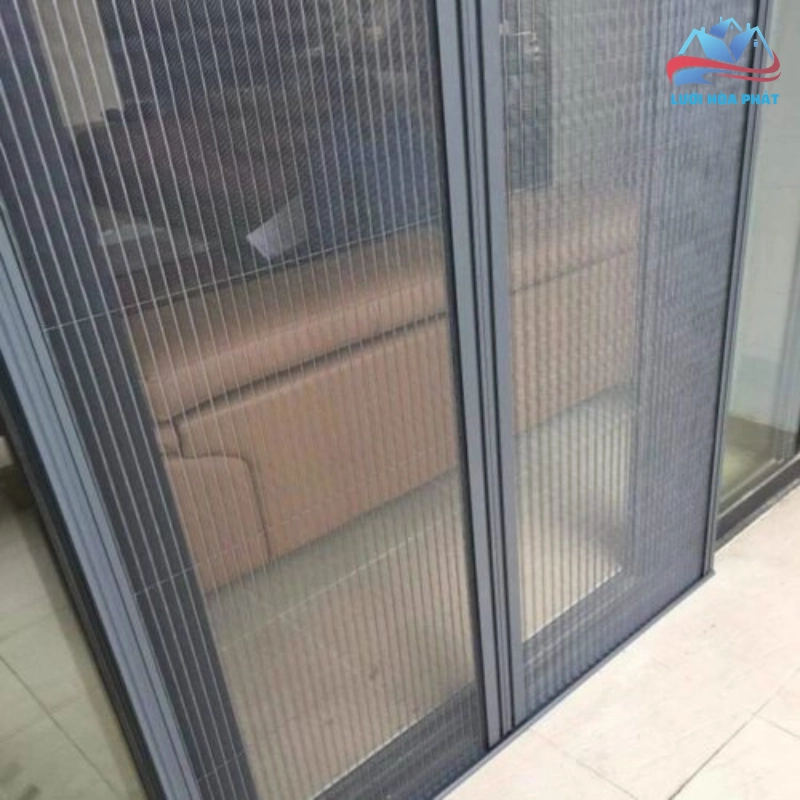 Cửa lưới chống muỗi dạng xếp DX 02