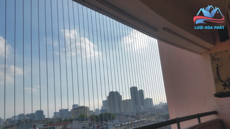 Quy trình lắp đặt và bảo trì lưới bảo vệ ban công