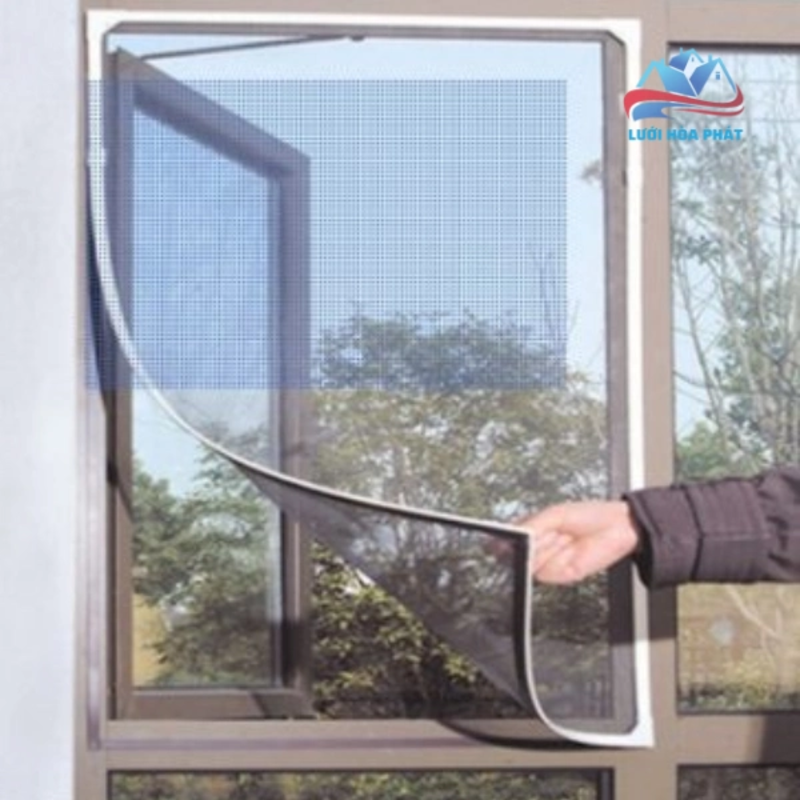 Hướng dẫn lắp đặt lưới chống muỗi tự dính 