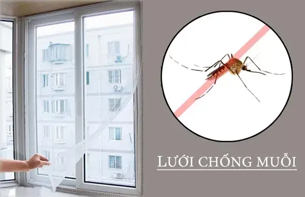 màn cửa sổ chống muỗi